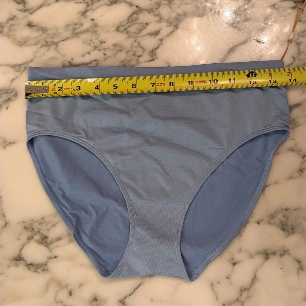 New Quince Smoothing Comfort High-Waisted Brief (6-Pack) French Blue Sz L